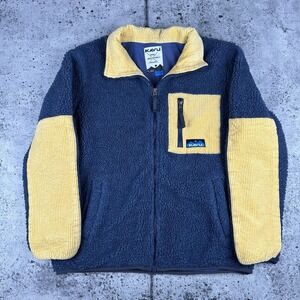 Kavu Sherpa Jacket Small Pearsoll Sweatshirt